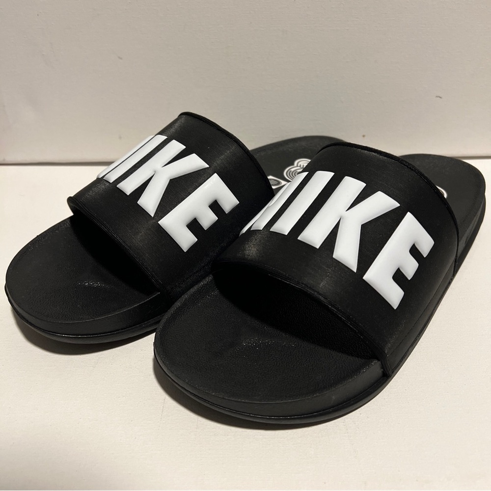 Nike Offcourt Slide Black Men Size 12 Casual Summer Slip On Sandal BQ4639-012
